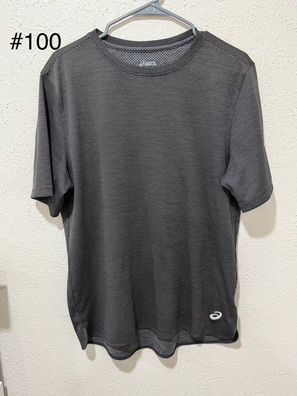 ASICS Men's Dark Gray Long Sleeve Performance Tee